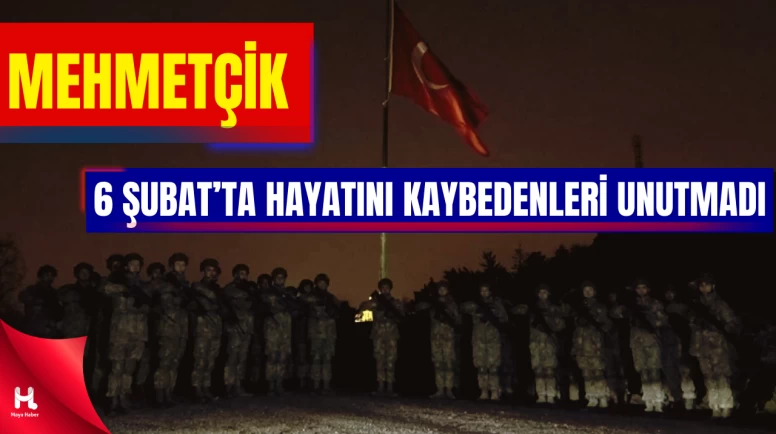 Mehmetçik’ten, Hayatını Kaybedenler İçin Saygı Duruşu