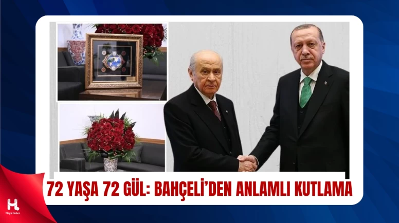 Devlet Bahçeli'den Cumhurbaşkanı Erdoğan'a 72. Yaş Günü Hediyesi
