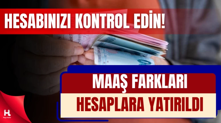 En Düşük Emekli Maaşı Farkları Hesaplara Yatırıldı