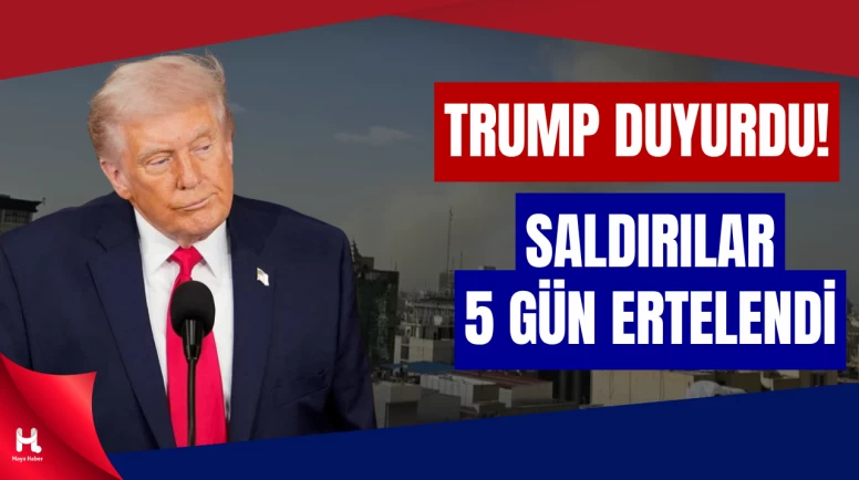 İran’a Yönelik Saldırı Planı 5 Günlüğüne Ertelendi