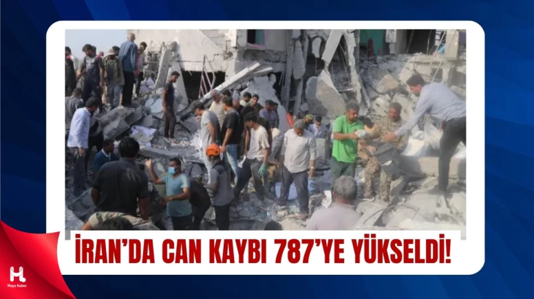 İran Kızılayı: Hayatını Kaybedenlerin Sayısı 787’ye Ulaştı