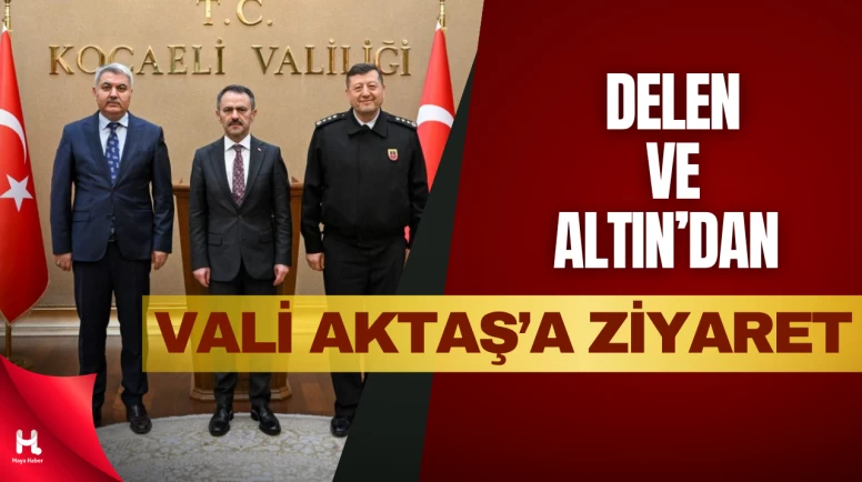 Emniyet ve Jandarma Komutanından Vali Aktaş’a Ziyaret