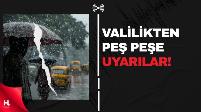 İstanbul İçin Alarm Verildi! Meteoroloji ve Valilik Peş Peşe Uyardı