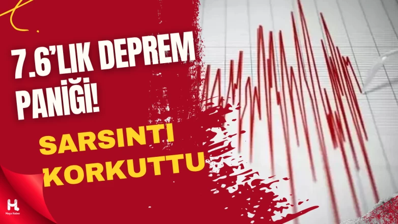 Tonga Açıklarında 7.6 Büyüklüğünde Deprem: Tsunami Uyarısı Yapılmadı