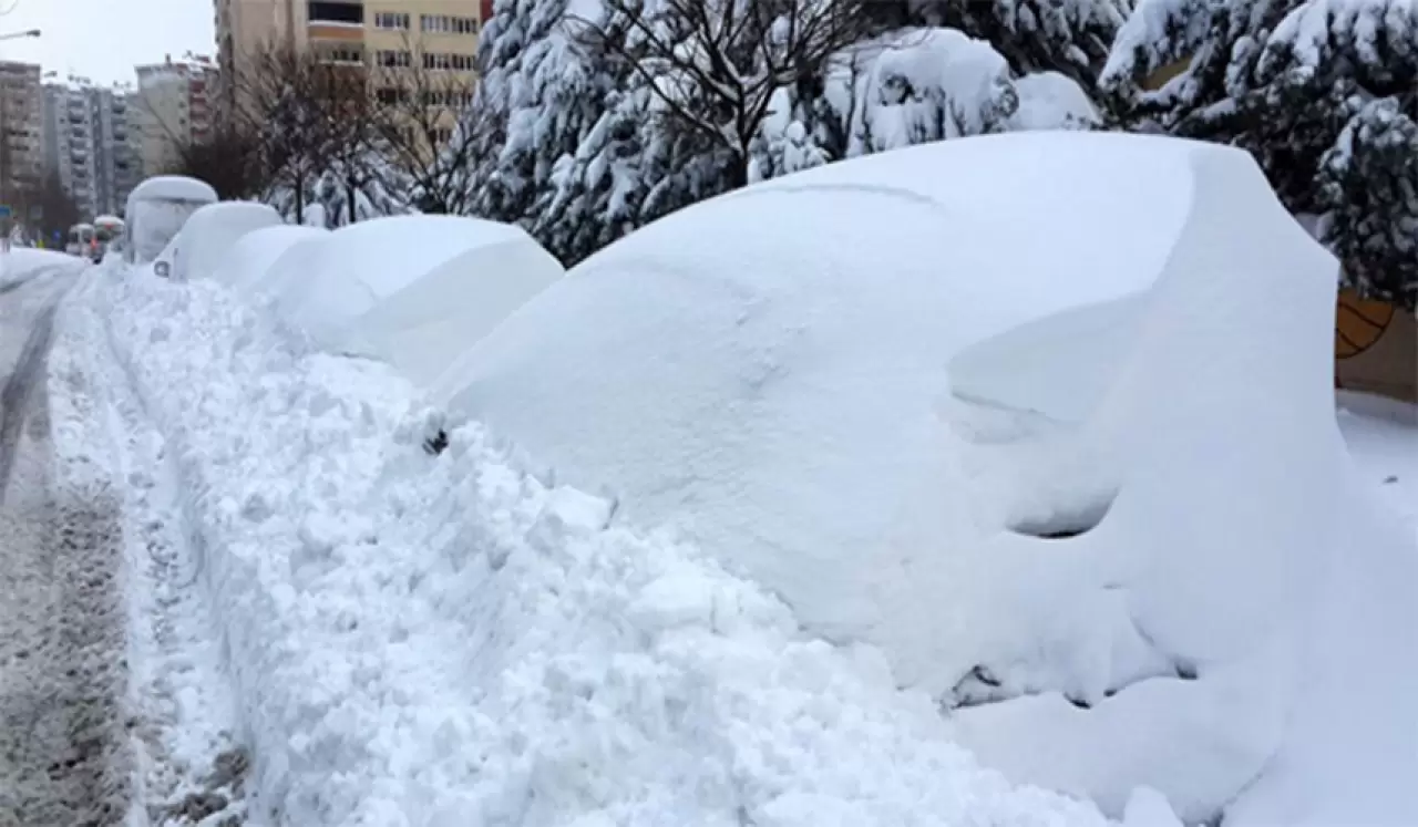 İstanbul'da Rekor Kar Yağışı! 7.01.2017