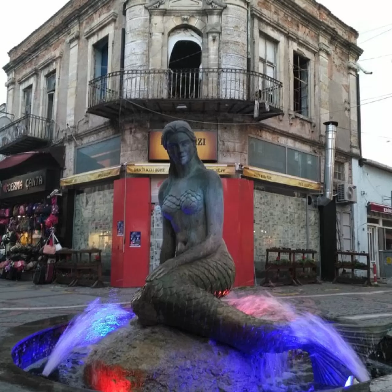 Edirne Saraçlar caddesi'da fotoğraflar