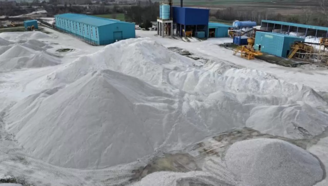 Dünyanın filtre kumu Süloğlu'ndan - Edirne Yenigün