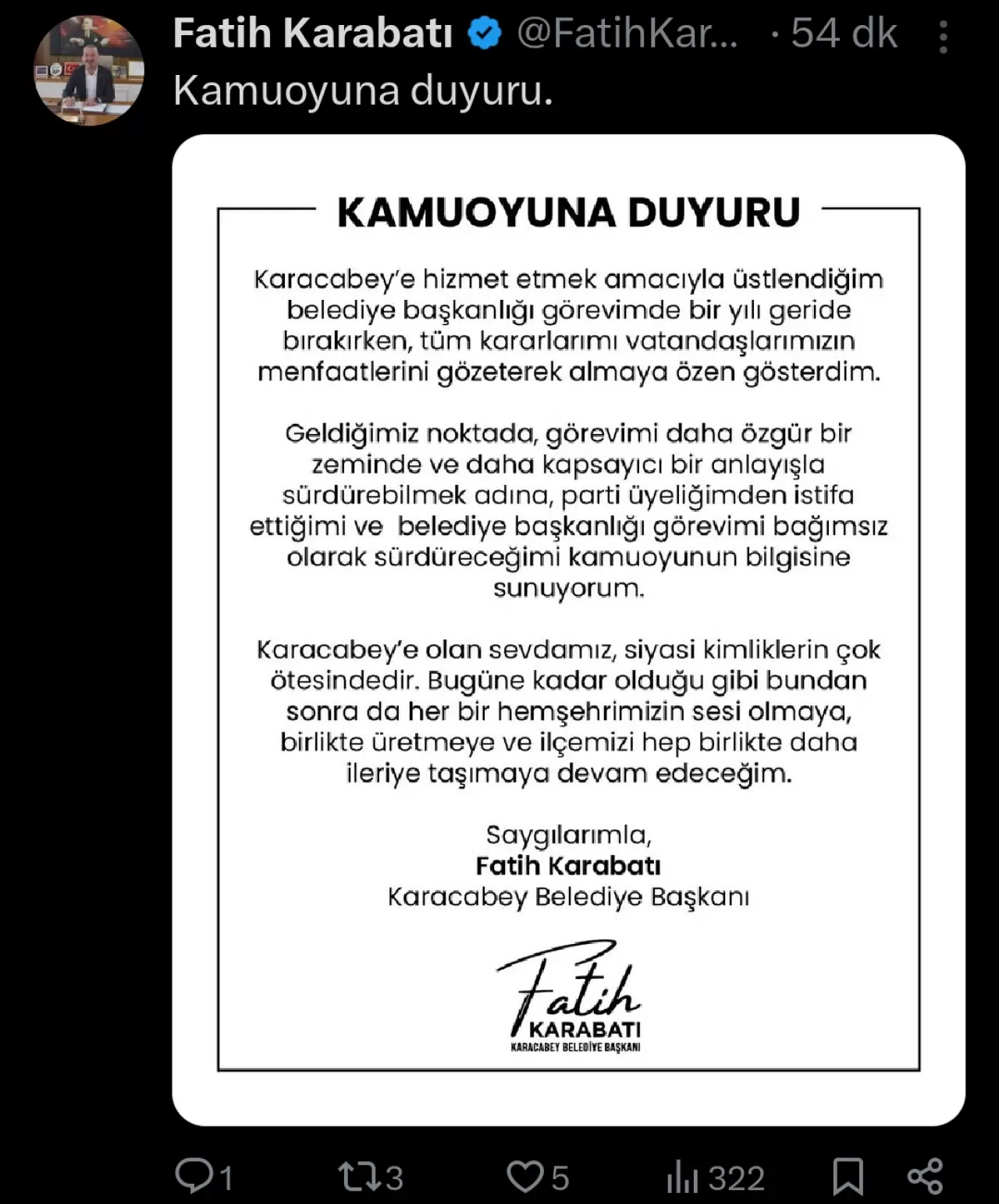 Bursa'da AK Parti'ye geçeceği konuşulan belediye başkanı kararını verdi! -  Yıldırım Gazetesi - İnegöl Haber - Son Dakika İnegöl Haberleri