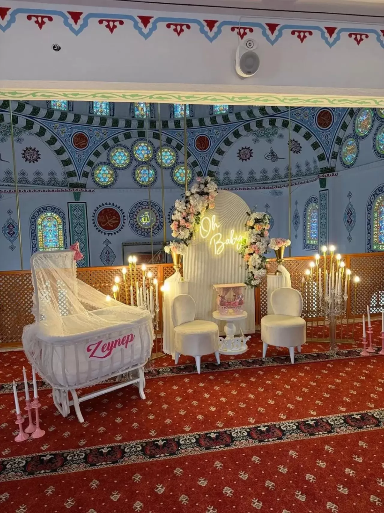 Cami mi düğün salonu mu? Kocaeli’de baby shower skandalı