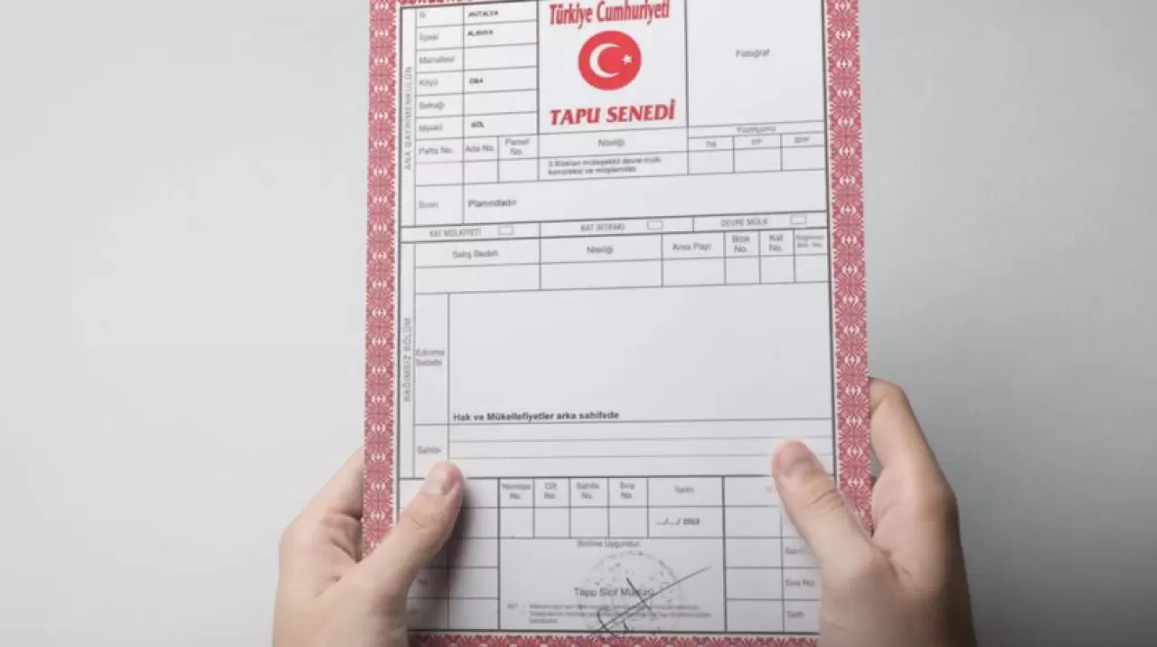 Tapu Kayıt Örneği Nedir? - En Yeni Konut Projeleri