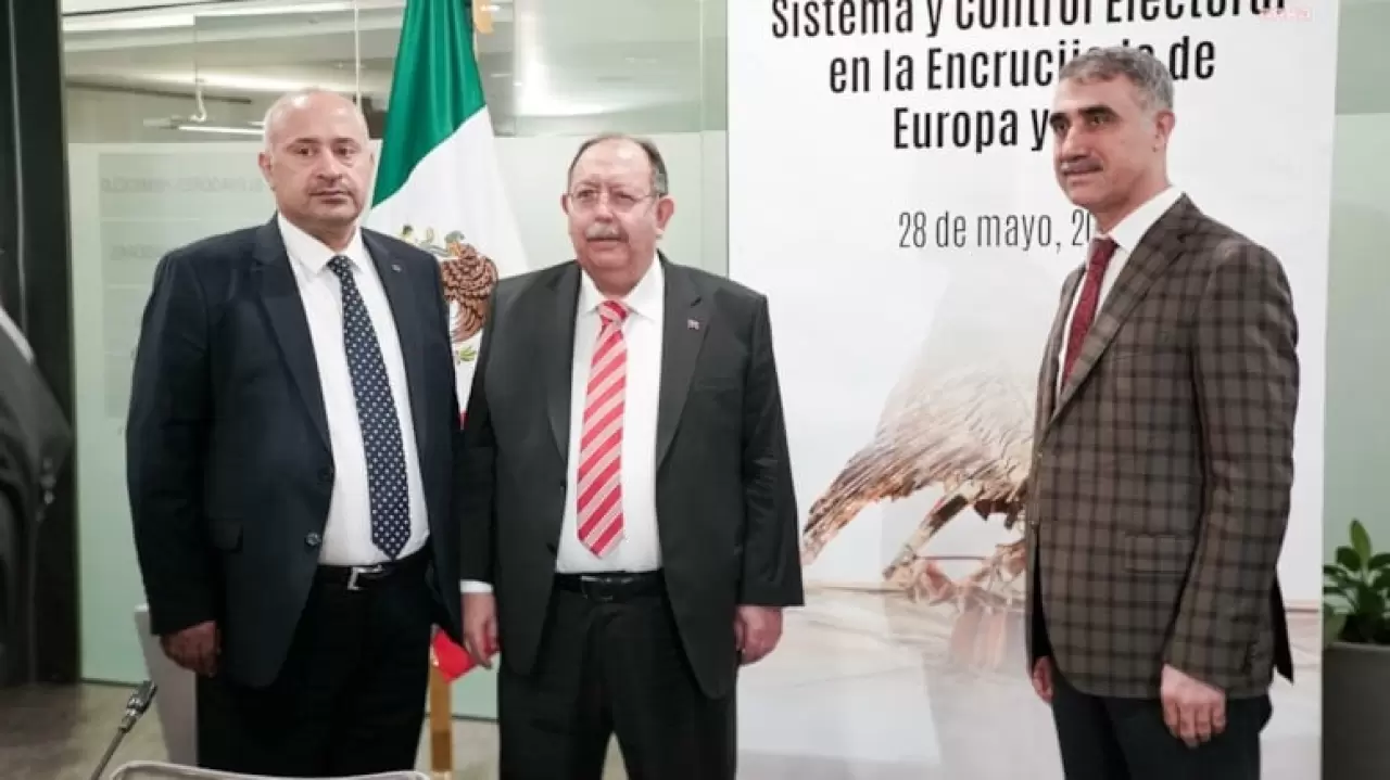 YSK Başkanı bu kez Meksika'ya gitti