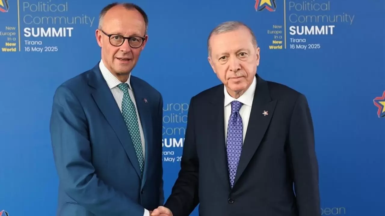 Cumhurbaşkanı Erdoğan, Diplomasi Trafiğini Sürdürüyor! Almanya Başbakanı Friedrich Merz ile Görüştü