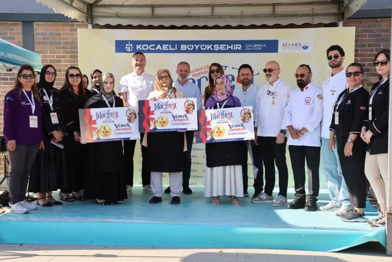 MARİFEST25’te özel lezzetler yarıştı