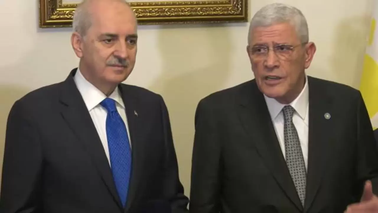 Bahçeli sorusuna Dervişoğlu'ndan şifreli cevap! Numan Kurtulmuş İYİ  Parti'yi ziyaret etti…