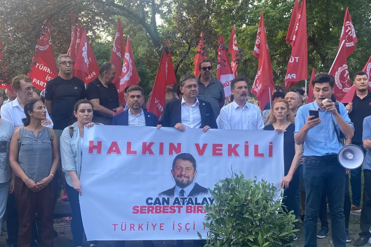 TİP'in Kocaeli'de yapacağı 'Can Atalay İçin Adalet Buluşması' etkinliğine getirilen yasağa tepki - Evrensel