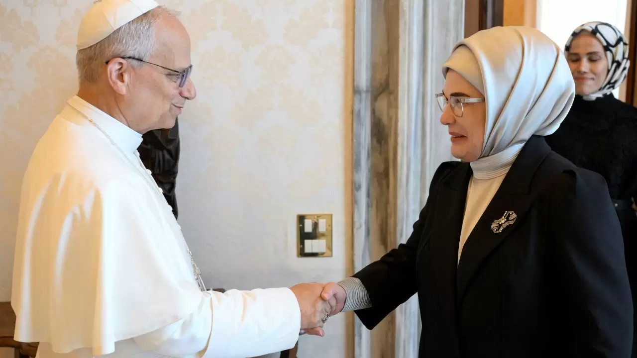 Emine Erdoğan, Papa 14. Leo ile görüştü - Ekonomim