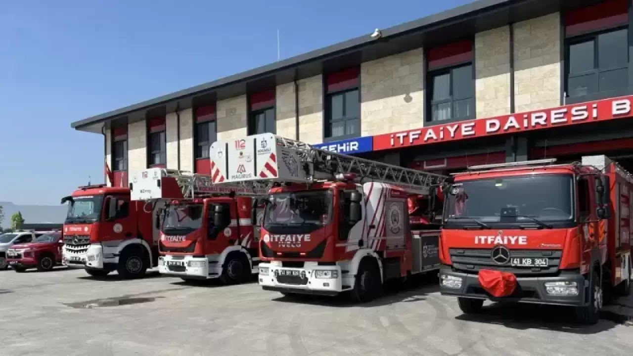 O akımda Kocaeli İtfaiyesi de yer aldı - Kocaeli Gazetesi