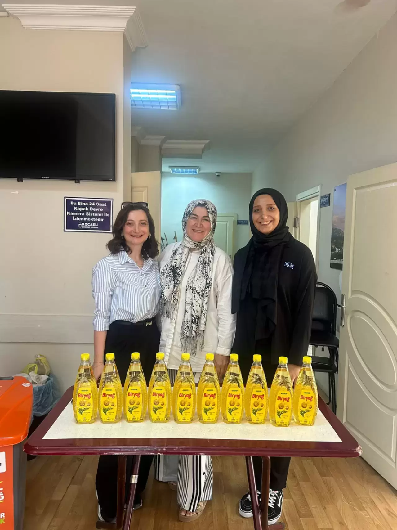 Kocaeli’de yüzlerce litre atık yağ topladılar