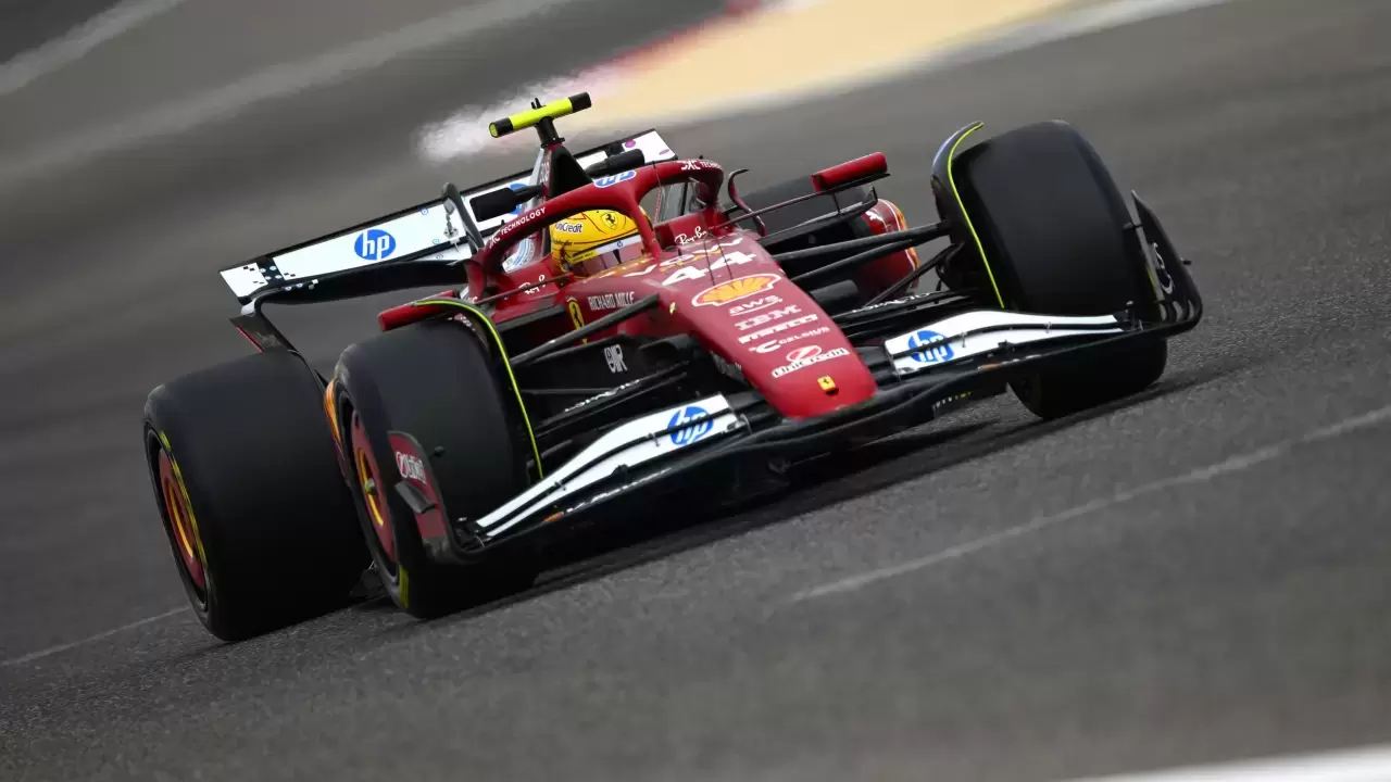 F1 2025 pre-season testing: Lewis Hamilton 'really enjoying' with new  Ferrari - BBC Sport